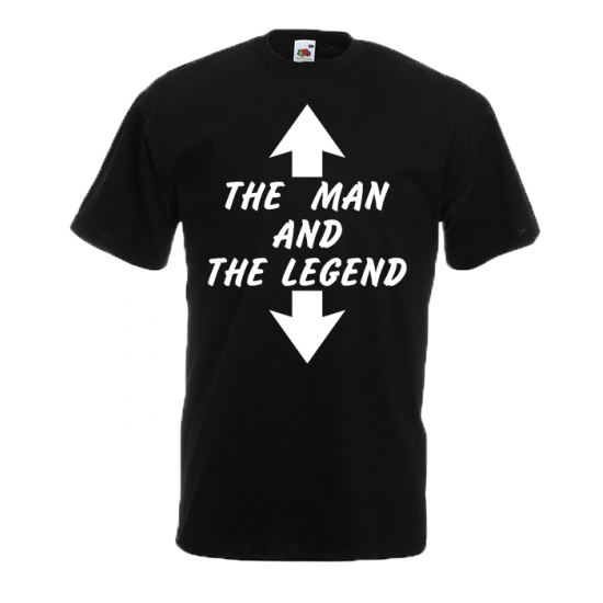 The Man And The Legend T-Shirt with print