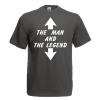The Man And The Legend T-Shirt with print