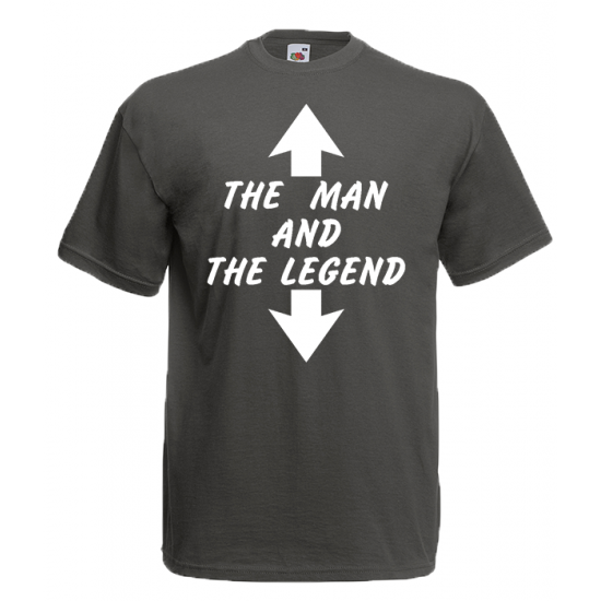 The Man And The Legend T-Shirt with print