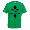 The Man And The Legend T-Shirt with print