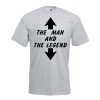 The Man And The Legend T-Shirt with print