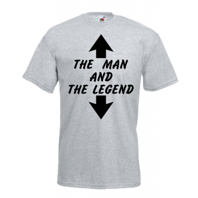 The Man And The Legend T-Shirt with print