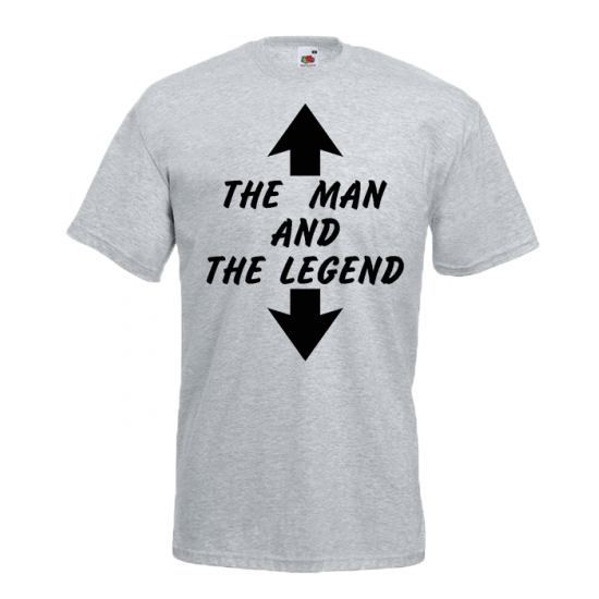The Man And The Legend T-Shirt with print