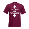 The Man And The Legend T-Shirt with print