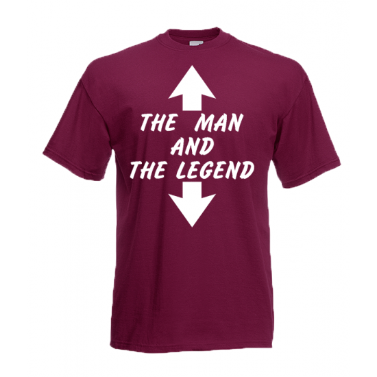 The Man And The Legend T-Shirt with print