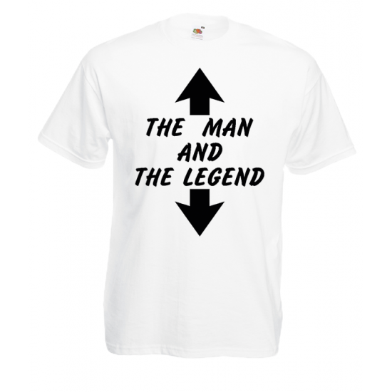 The Man And The Legend T-Shirt with print