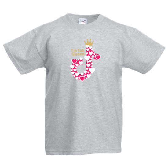 Tik Tok Queen Kids T-Shirt with print