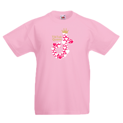 Tik Tok Queen Kids T-Shirt with print