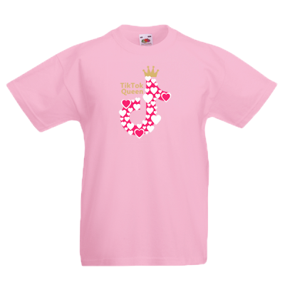 Τικ Τοκ Queen Kids T-shirt με στάμπα 