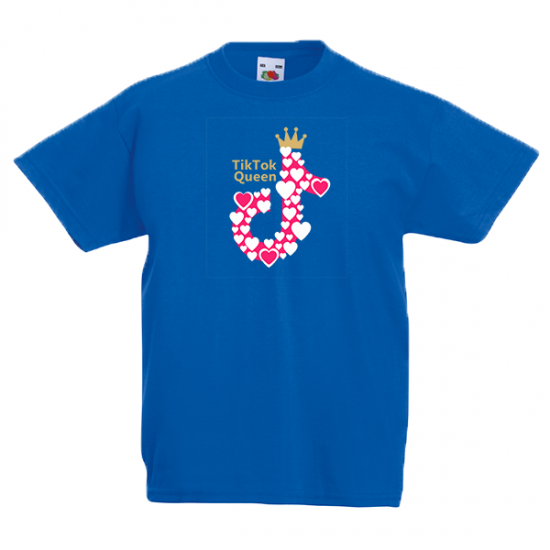 Tik Tok Queen Kids T-Shirt with print