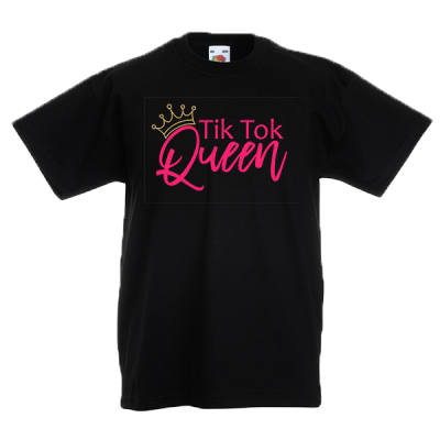 Tik Tok Queen 2 Kids T-Shirt with print