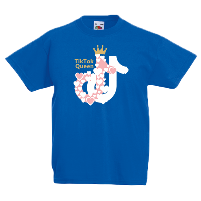 Τικ Τοκ Queen 3 Kids T-shirt με στάμπα 