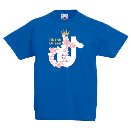 Tik Tok Queen Kids T-Shirt with print