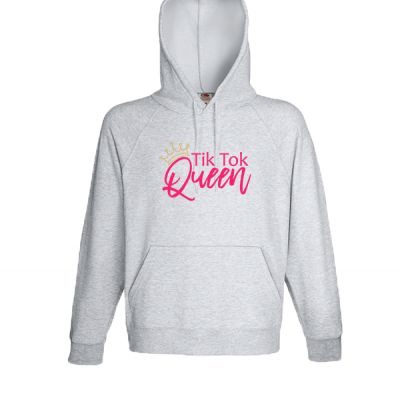 Tik Tok Queen 2 Hooded Sweatshirt with print