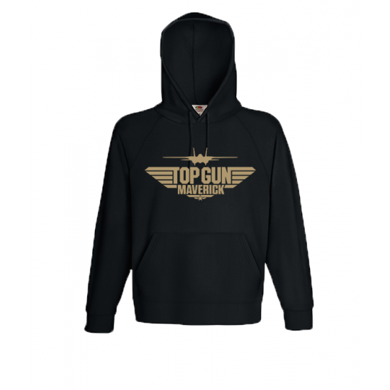 Top Gun Gold Sweatshirt with print