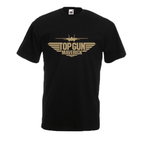 TopGun Gold T-Shirt with print