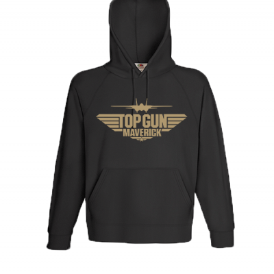 Top Gun Gold Sweatshirt with print