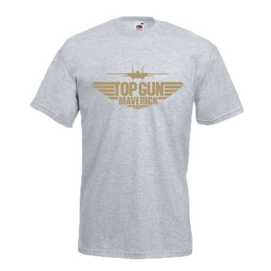 TopGun Gold T-Shirt with print