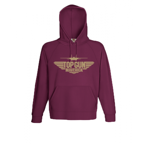 Top Gun Gold Sweatshirt with print
