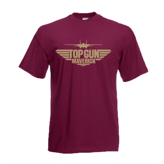 TopGun Gold T-Shirt with print