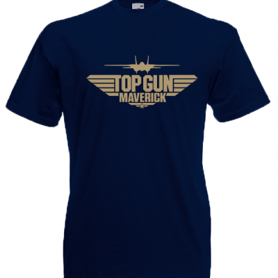 TopGun Gold T-Shirt with print