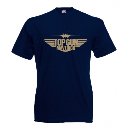 TopGun Gold T-Shirt with print