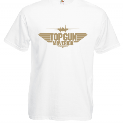 TopGun Gold T-Shirt with print