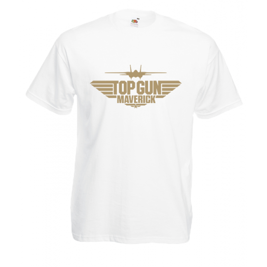 TopGun Gold T-Shirt with print