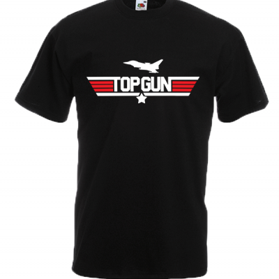 TopGun Red T-Shirt with print