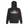 Top Gun White Sweatshirt with print