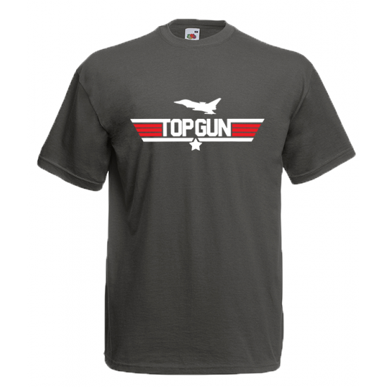 TopGun Red T-Shirt with print