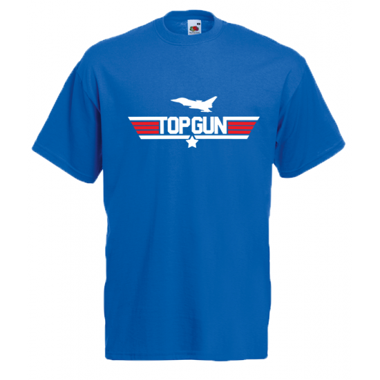 TopGun Red T-Shirt with print