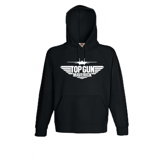 Top Gun White Sweatshirt with print