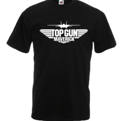 TopGun White T-Shirt with print