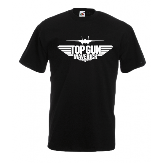 TopGun White T-Shirt with print