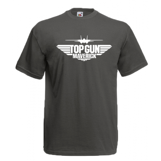 TopGun White T-Shirt with print