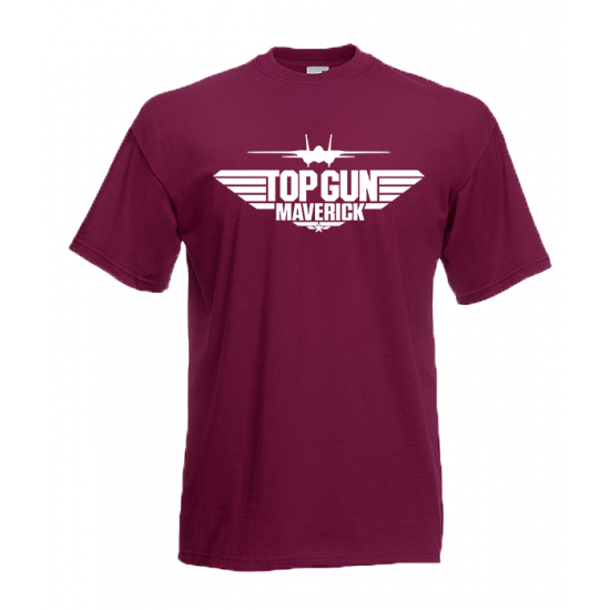 TopGun White T-Shirt with print