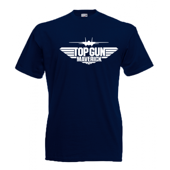 TopGun White T-Shirt with print
