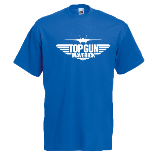TopGun White T-Shirt with print