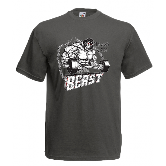 Unleash The Beast T-Shirt με στάμπα