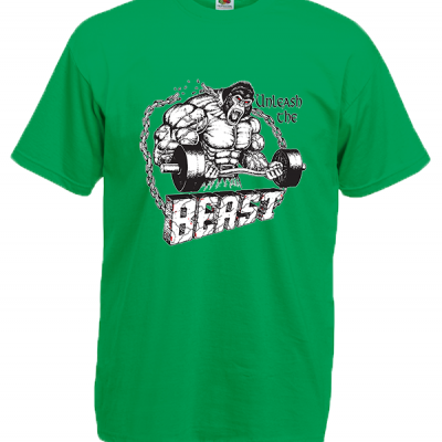 Unleash The Beast T-Shirt με στάμπα