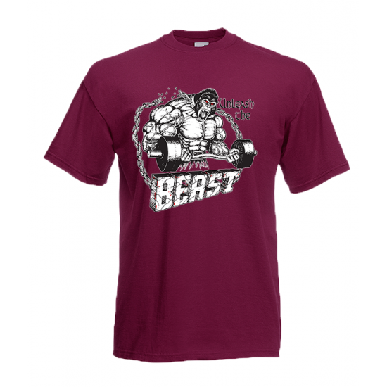 Unleash The Beast T-Shirt με στάμπα
