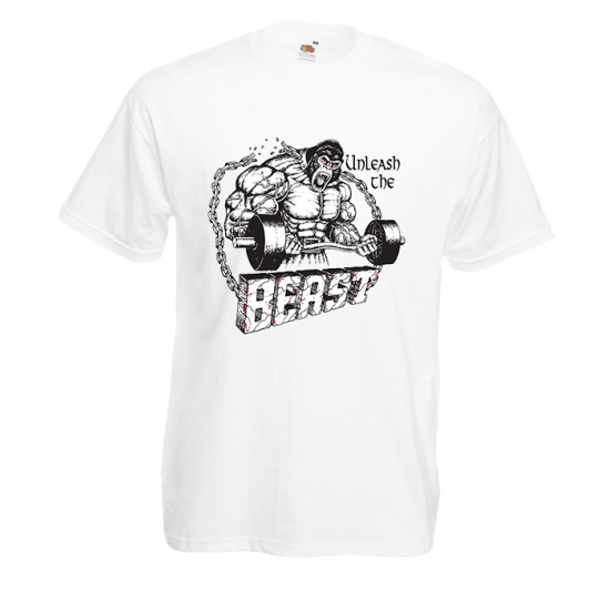 Unleash The Beast T-Shirt με στάμπα