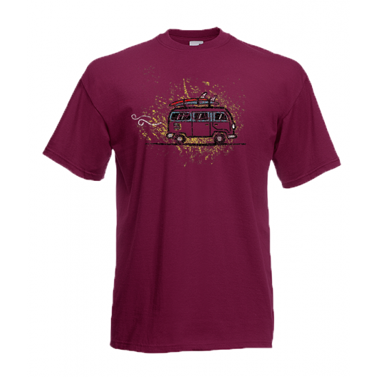 VW Camper T-shirt με στάμπα 