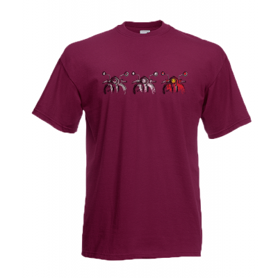 Vespa Light T-Shirt με στάμπα