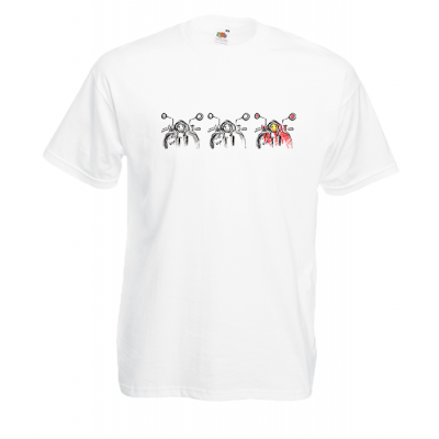 Vespa Light T-Shirt με στάμπα