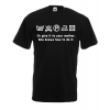 Washing Instructions T-Shirt with print