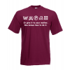 Washing Instructions T-Shirt with print