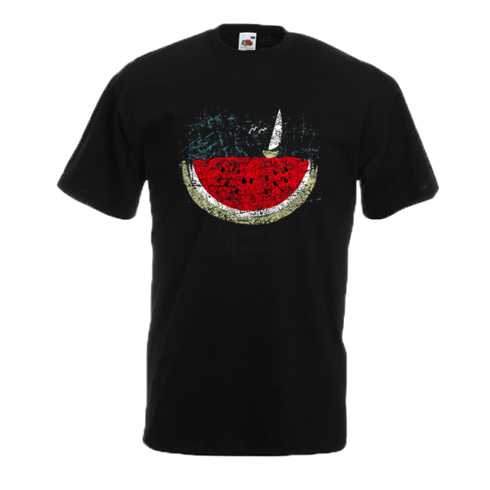 Watermelon Greece T-Shirt with print
