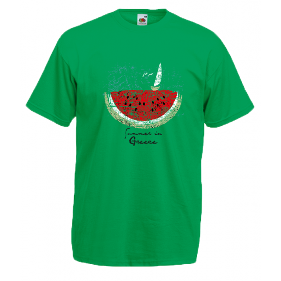 Watermelon Greece T-Shirt with print
